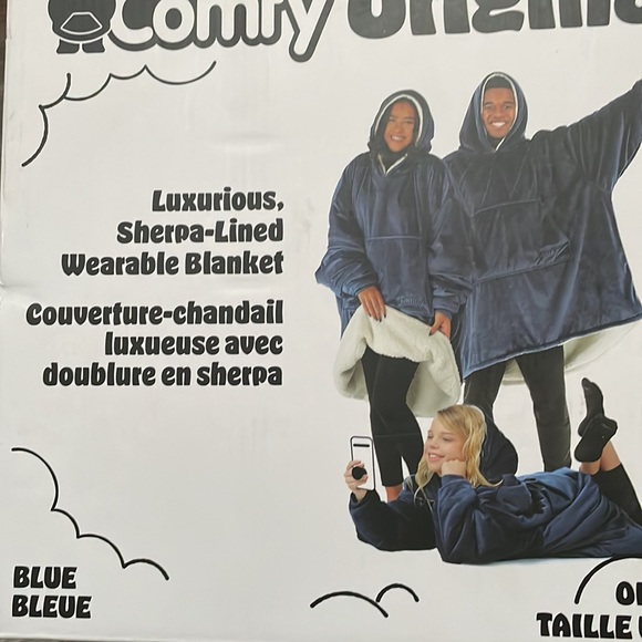 The Comfy Original - Sherpa Lined Wearable Blanket Unisex - Picture 3 of 4